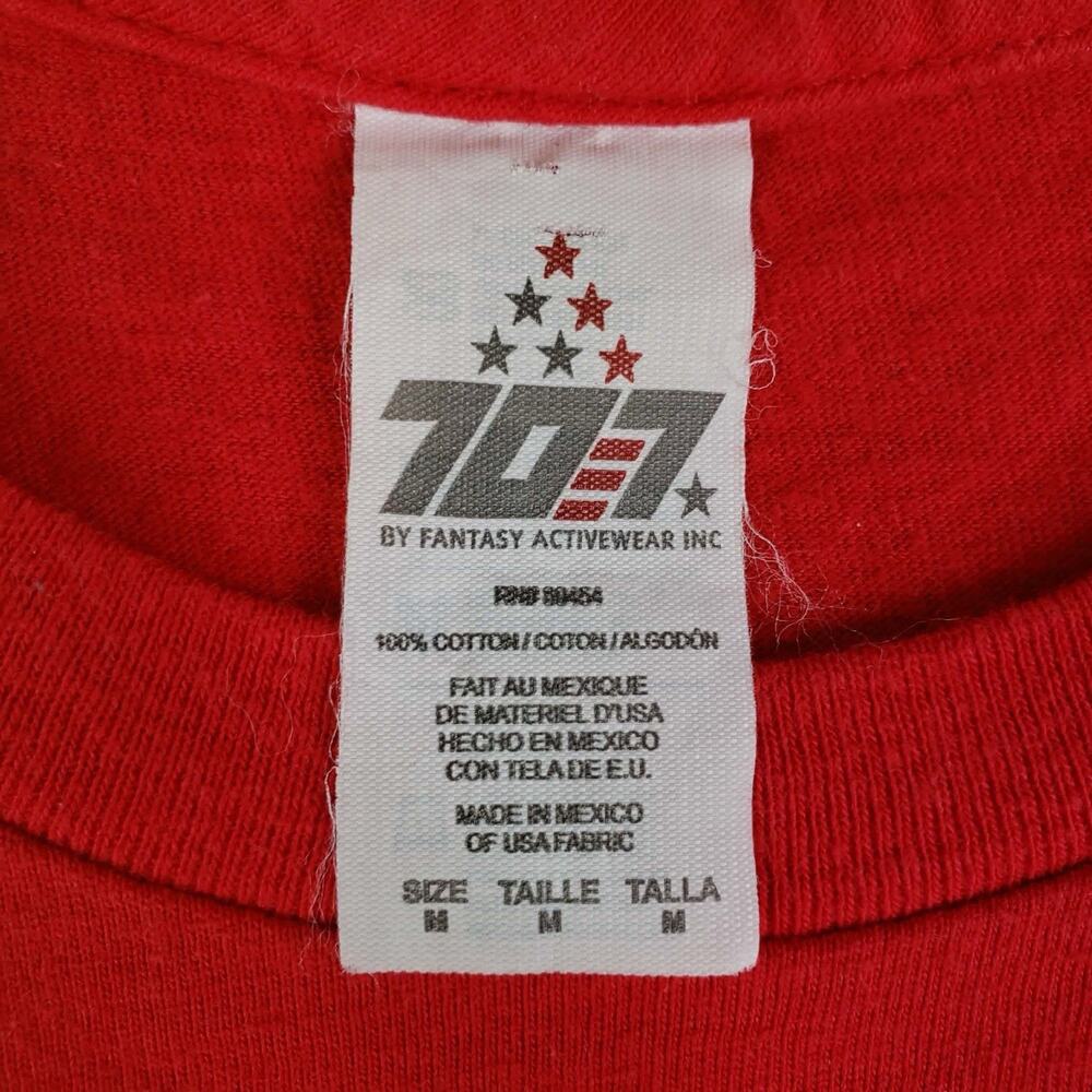LED ZEPPELIN Electric Magic Licensed Rock T-Shirt 2011 Medium Mythgem Red SS - Picture 4 of 8